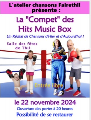 Soirée chansons FaireThil 22 novembre 2024