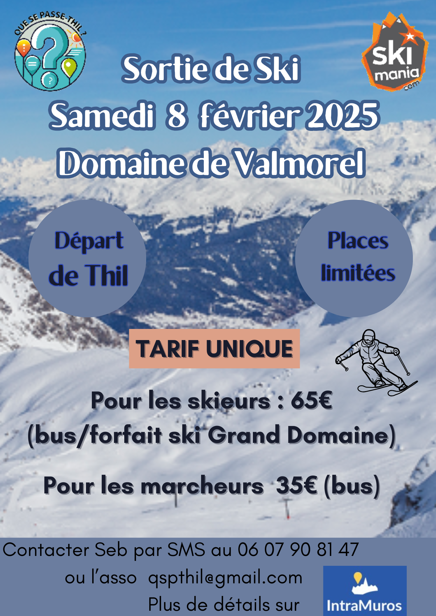 Sortie de ski 8 février 2025